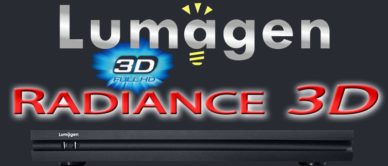 Plasmapan ed il Lumagen RADIANCE 3D