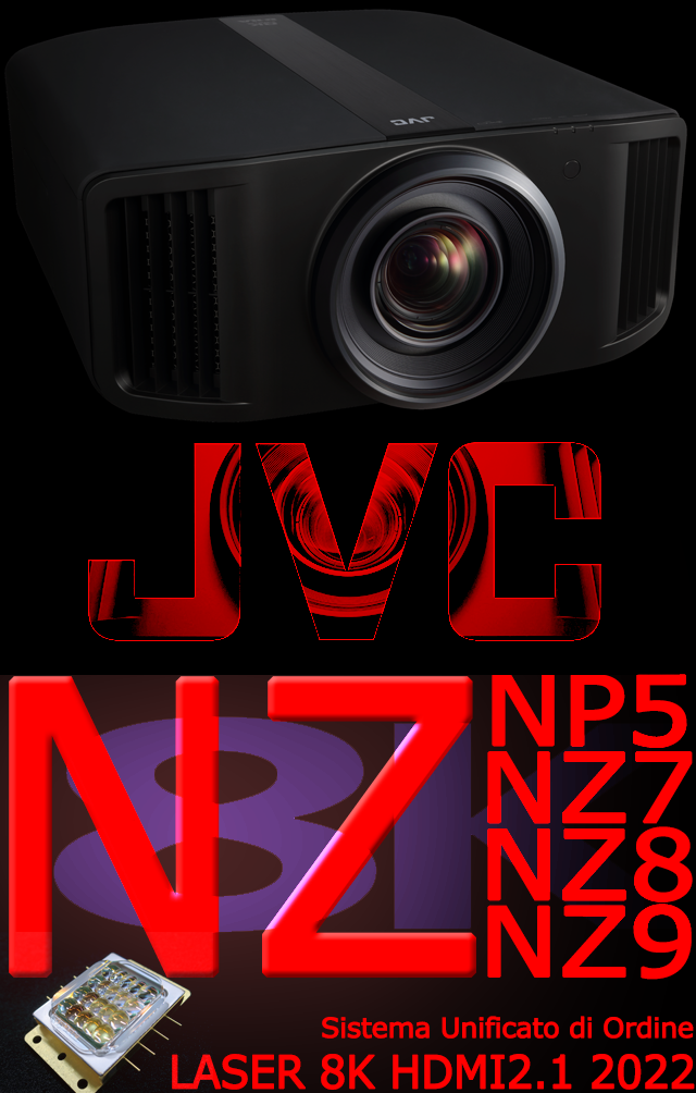 Sistema Unificato di Ordine JVC DLA- NZ7 NZ8 NZ9 NP5